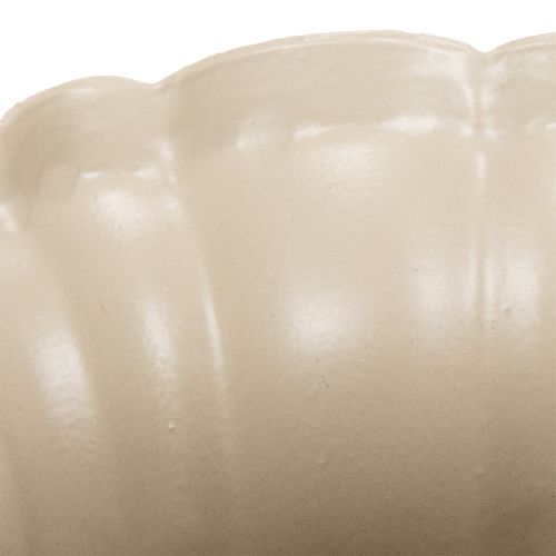 Dekorativ skål, krämfärgad trofé, liten, 10 cm | Floristik24.se