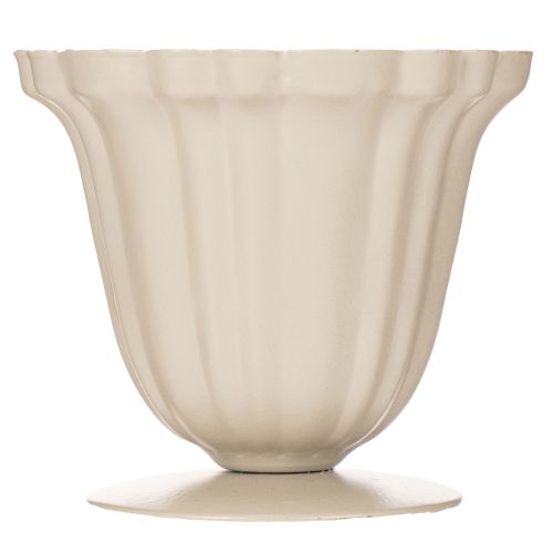 Dekorativ skål, krämfärgad trofé, liten, 10 cm | Floristik24.se
