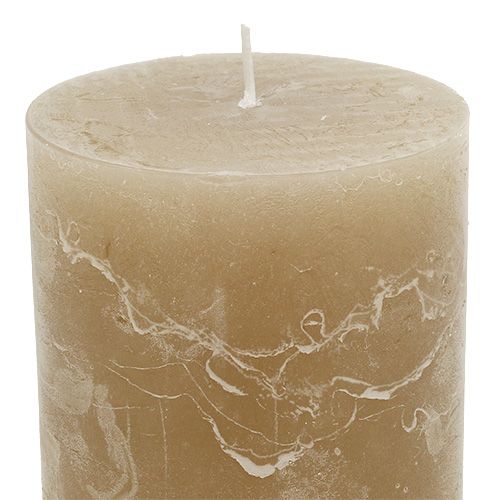 Floristik24 Ljus ljusbrun 85mm x 120mm 4st