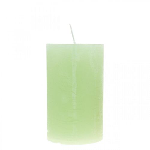 Pelarljus enfärgade limegröna​​​​​​​ 60×100mm 4 st