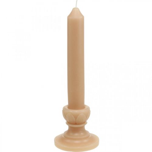 Deco Rod Ljus Lax Nostalgisk Ljus Dekoration Vax Enfärgad 25cm