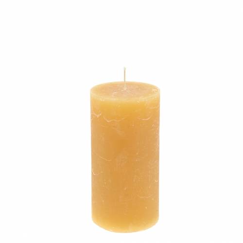 Floristik24 Enfärgade ljus honung 50×100mm 4 st