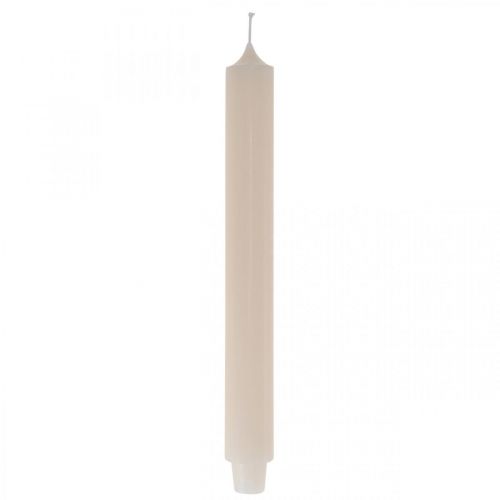 Ljus långbord ljusstake ljuskräm Ø3cm H29cm