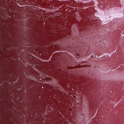 Artikel Ljus färgade genom Bärpelarljus 85×150mm 2 st