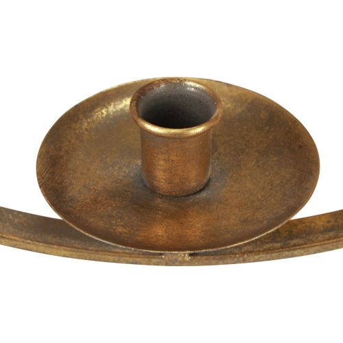 Artikel Ljushållare för upphängning av metalldekor guld vintage Ø38/H48cm