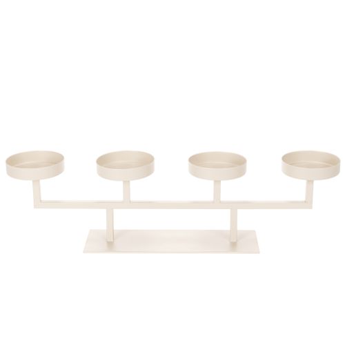 Modern ljusstake med fyra ljusfat, 47 cm köpa | Floristik24.se