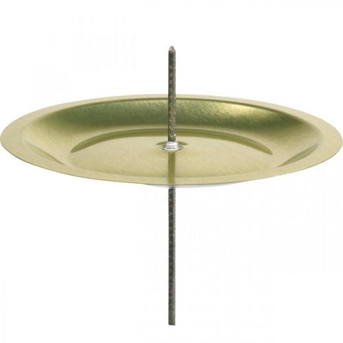 Ljusstake 8cm guld 16 st