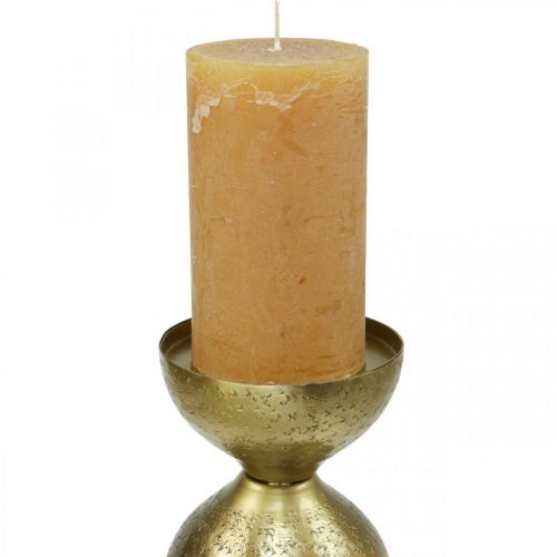 Floristik24 Ljusstake orientalisk värmeljushållare metall 39,5cm