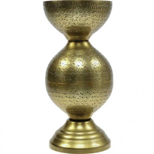 Artikel Ljusstake orientalisk värmeljushållare metall 25cm