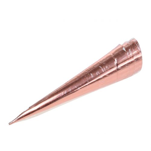 Floristik24 Ljusstake koppar Ø4,5cm H14cm 8st
