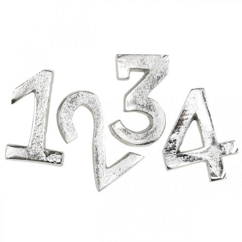 Floristik24 Advent Numbers Ljus Ljus Pin Numbers Advent 4,5cm 4st