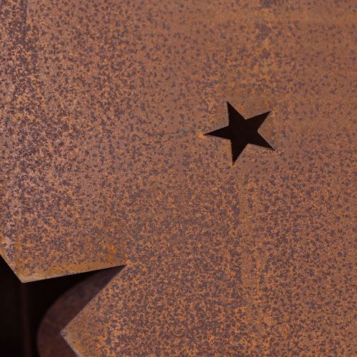 Artikel Julljusstakar, rustik finish, 40/50 cm höga, set om 2