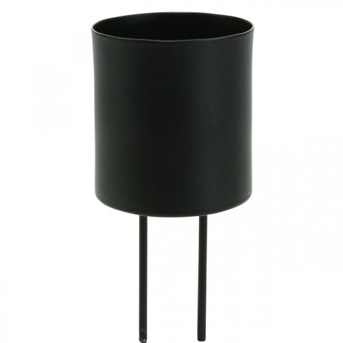 Artikel Plug-in ljushållare svart värmeljushållare Ø5cm 4st