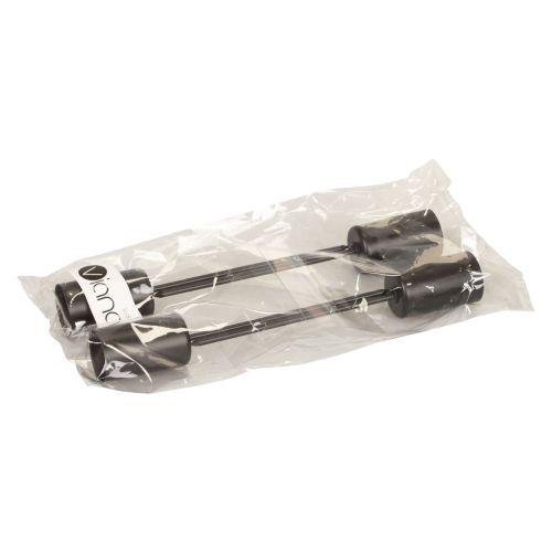 Artikel Ljusstake adventskransljusstake svart 2,2×4cm 4 st