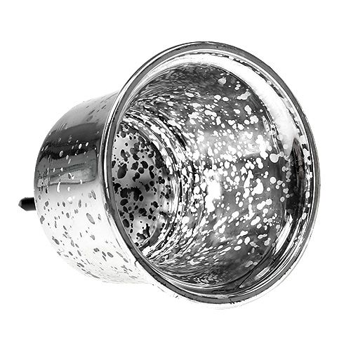 Artikel Ljusstake för värmeljus silver Ø6cm H10cm
