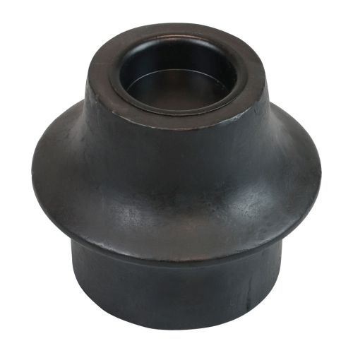 Värmeljushållare svart ljusstake keramik Ø12cm H9cm