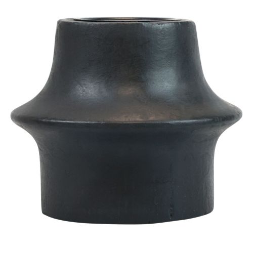 Artikel Värmeljushållare svart ljusstake keramik Ø12cm H9cm