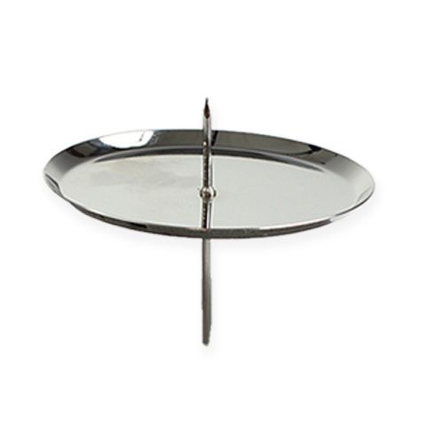 Artikel Ljusstake silver Ø10cm 4 st