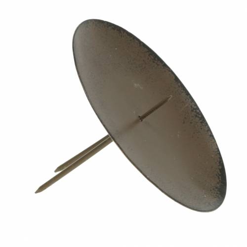 Artikel Plug-in ljushållare 8cm brun 4 st