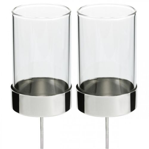 Artikel Ljushållare för pluggning av metall/glas Ø5cm H14cm 4 st