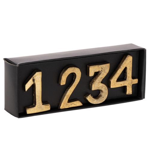 Adventsljusstift, siffrorna 1 till 4, set om 4, 4 cm, 4 stycken | Floristik24.se