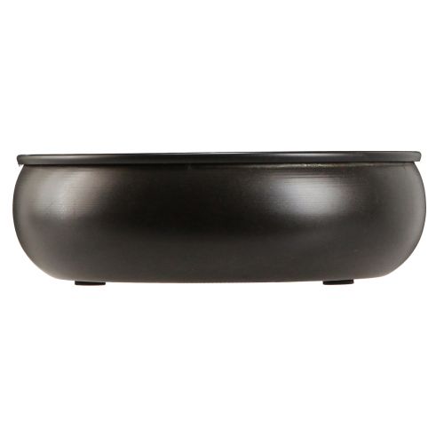 Artikel Ljusskål svart pinneljusstake med magneter Ø20cm