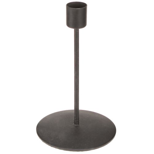 Floristik24 Ljusstake metall ljusstake antik brun H16cm 2 st