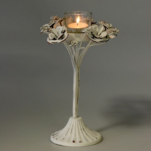 Floristik24 Ljusstake-lykta Vintage 25cm