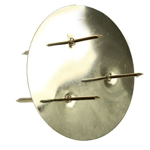 Floristik24 Ljusstake guld Ø8cm