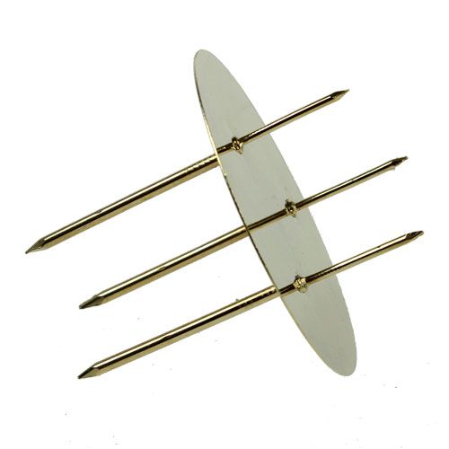 Floristik24 Ljusstake guld Ø8cm