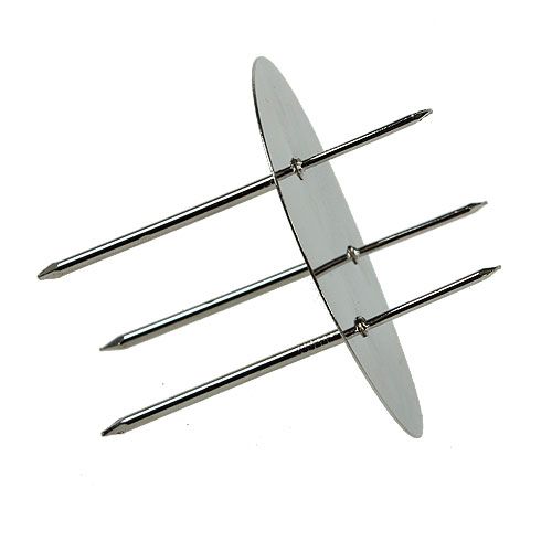 Floristik24 Adventskrans silver Ø8cm