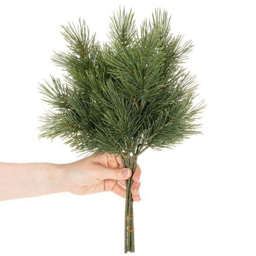 Konstgjord tallgren för vinterdekorationer, 40 cm, 4 stycken | Floristik24.se