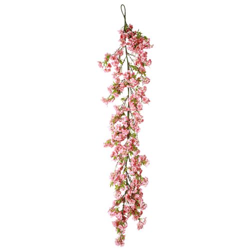 Artikel Körsbärsblommiga kranshängare konstgjord blomstergirland rosa 170cm