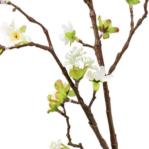 Artikel Körsbärsblomsgren vit 95cm