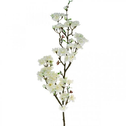 Artikel Körsbärsgren vit konstgjord vårdekoration dekorativ gren 110cm