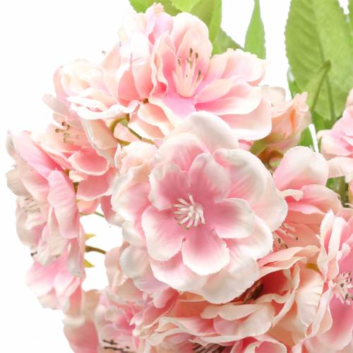 Floristik24 Körsbärsblomsgren rosa 44cm 3st