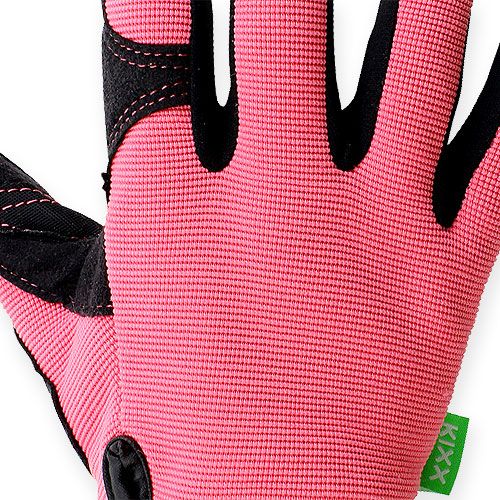 Artikel Kixx Syntethandskar Storlek 8 Rosa, Svart