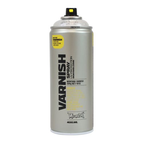 Klarlack spraylack spray UV-skydd klarglanslack Montana 400ml