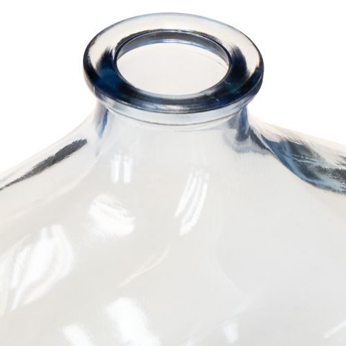 Artikel Liten glasvas, modern, genomskinlig minivas, glas, 11×6×10 cm, 3 st