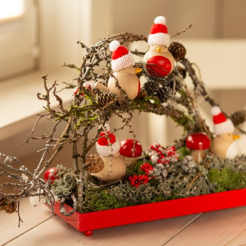 Artikel Små odörtkottar dekorativa naturliga kottar advent 3-4cm 100g