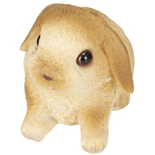 Liten påskhare Dekoration Bunny Polyresin 9×6×6,5cm 3st