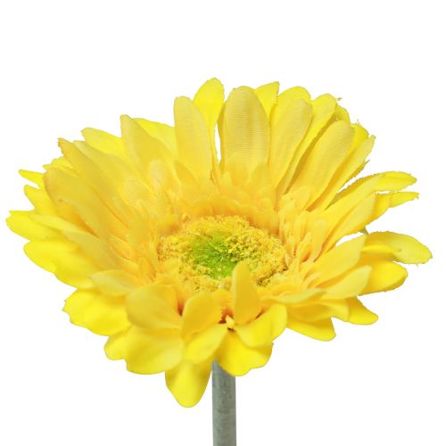 Konstgjorda blommor Gerbera gul 45cm