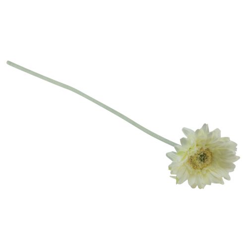 Floristik24 Konstgjorda blommor Gerbera Vit 45cm