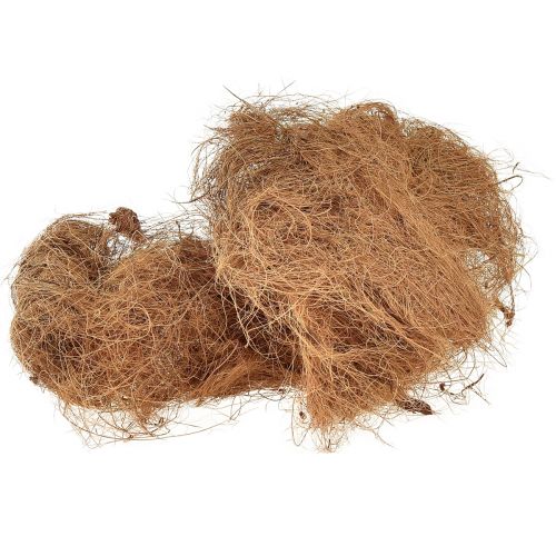 Floristik24 Kokosfiber naturlig växtfiber naturfiber hantverksmaterial 1 kg