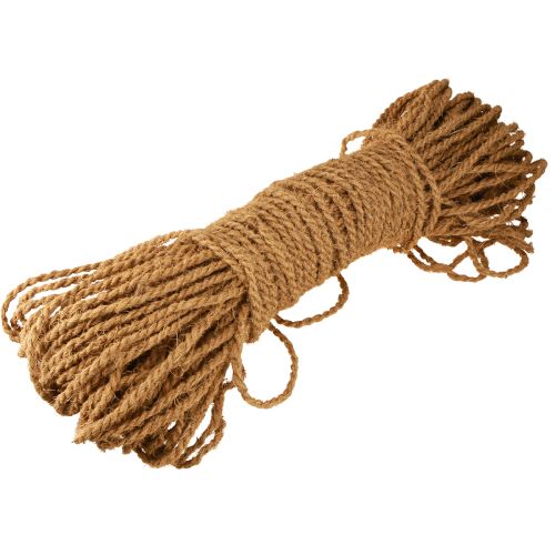 Kokosgarn kokosrep naturrep kokos Ø0,6–0,8cm 120m