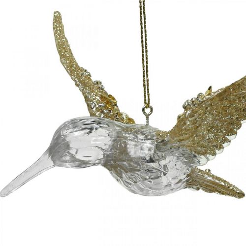 Floristik24 Julgransprydnader fågelkolibrihänge 11,5/14cm set om 2