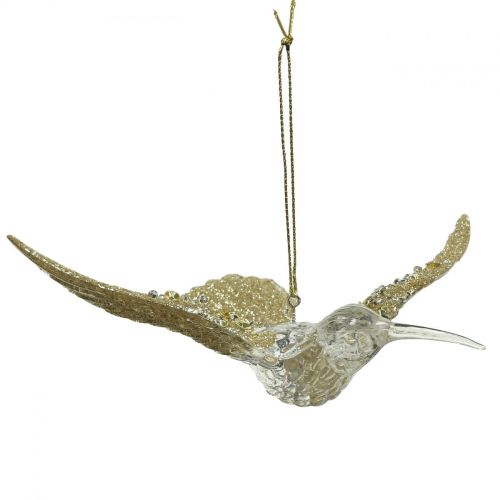 Floristik24 Julgransprydnader fågelkolibrihänge 11,5/14cm set om 2
