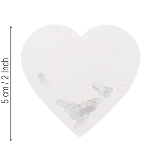 Konfettihjärta 5cm 24 st | Floristik24.se