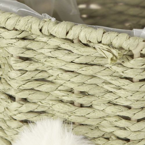 Artikel Söt påskhareformad blomkorg för festlig inomhusdekoration, 32 cm