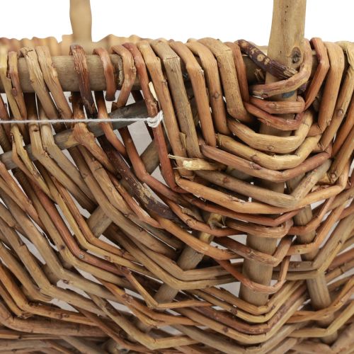 Artikel Korg växtkorg vävd korg med handtag naturlig 33/28/22cm set om 3